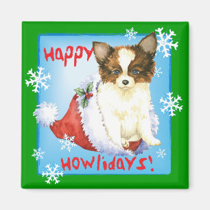 Imán Felices Howlidays Papillon