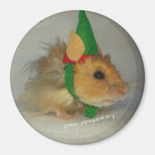 Imán Felices Navidad de la tirada el duende