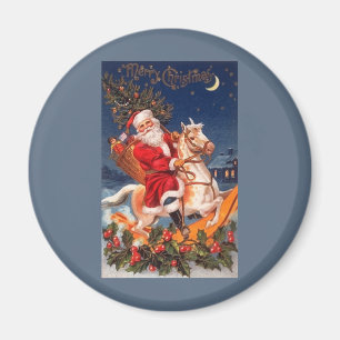 Imán Felices Navidad de Santa