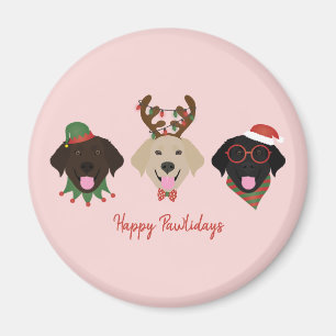 Imán Felices Pawlidays Labrador Recuperar Perros