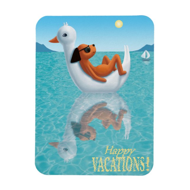 Imán ¡Felices Vacaciones! (Vertical)