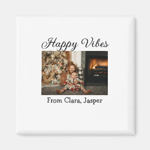 Imán Felices vibraciones niños Navidades familiares Inv