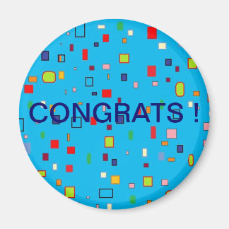 Imán "¡Felicidades!"