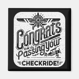 Imán ¡Felicidades por pasar tu chequera!