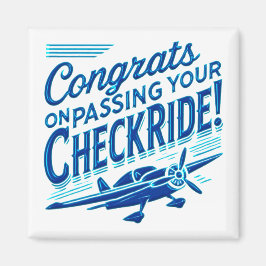 Imán ¡Felicidades por pasar tu chequera!