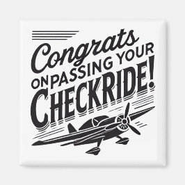 Imán ¡Felicidades por pasar tu chequera!