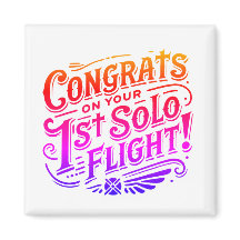 Felicidades por tu primer vuelo individual