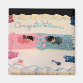 Imán Felicitación bebé!