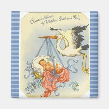 Felicitaciones a la nueva mamá y papá Keepsake Mag