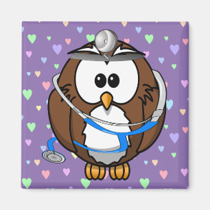 Imán felicitaciones Doc Love