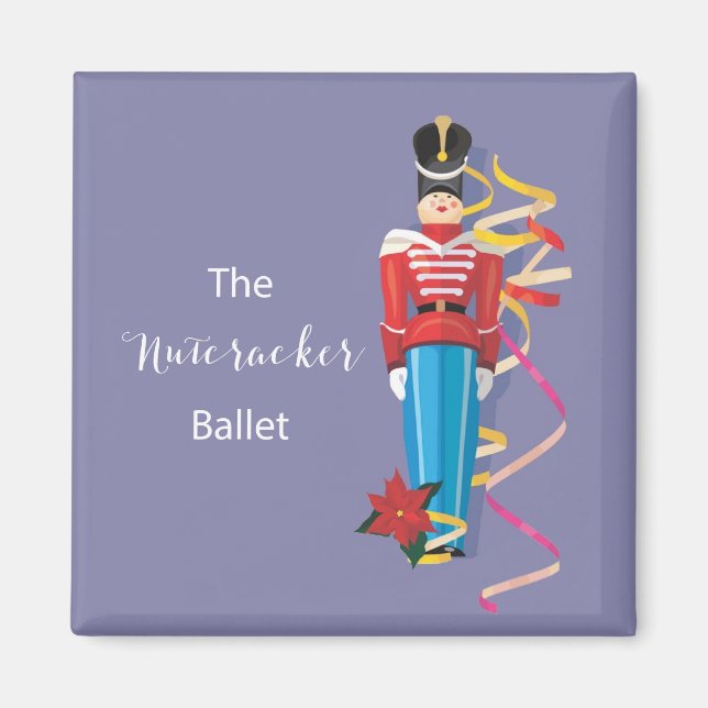 Imán Felicitaciones por el rendimiento del ballet de ba (Frente)