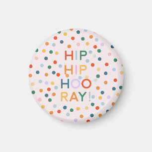 Imán Felicitaciones por la fiesta de cumpleaños de Hip 