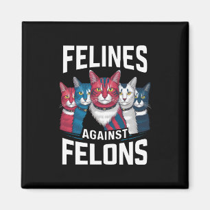 Imán Felinos Contra Delincuentes