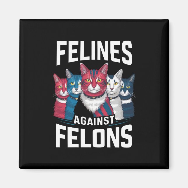 Imán Felinos contra los Felinos (Frente)