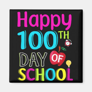 Imán Feliz-100-días-de-clase