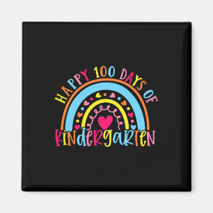 Imán Feliz 100 Días De Jardín De Niños 100 Días De Escu