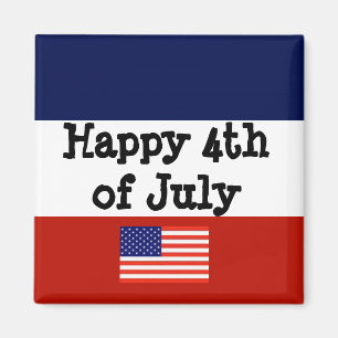 Imán Feliz 4 de julio