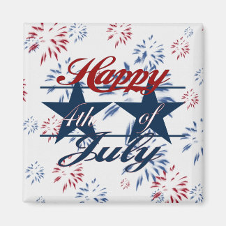 Imán Feliz 4 de julio