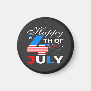 Imán Feliz 4 De Julio-97958