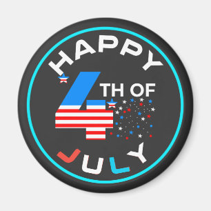 Imán Feliz 4 De Julio-97958