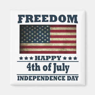 Imán Feliz 4 de julio, día de la independencia