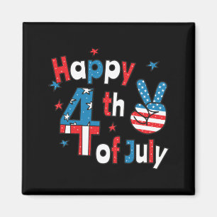 Imán Feliz 4 de julio, Día de la Independencia