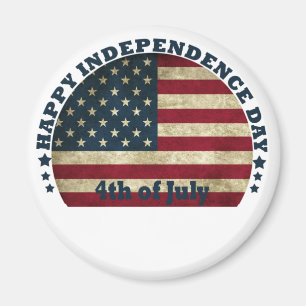 Imán Feliz 4 de julio, día de la independencia