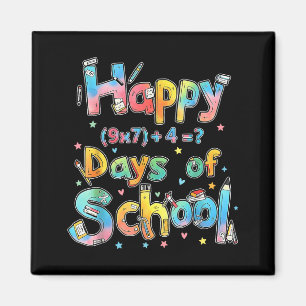 Imán Feliz 67 Días De Colegio Ecuación Matemática Profe