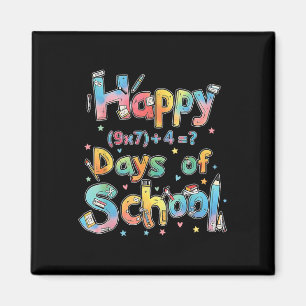 Imán Feliz 67 Días De Colegio Ecuación Matemática Profe