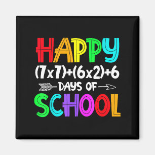Imán Feliz 67 Días De Escuela Profesor De Matemáticas E