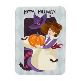 Imán Feliz Alicia de Halloween en el país de las maravi