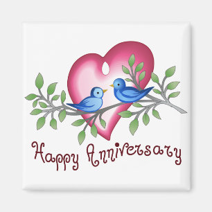 Imán Feliz aniversario