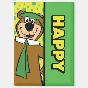 Imán Feliz año de Yogi
