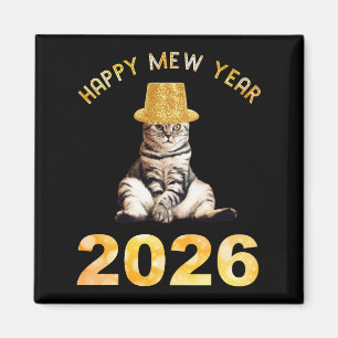 Imán Feliz año Mew 2026