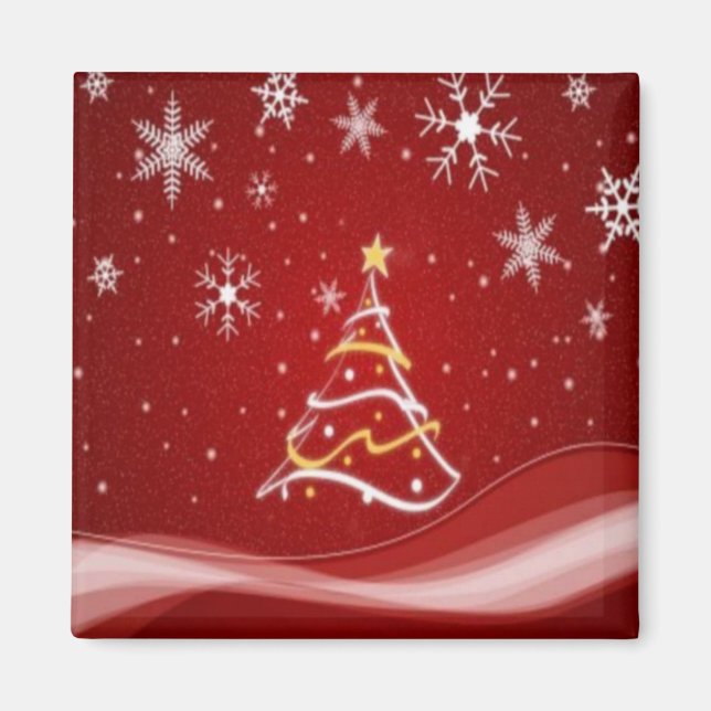 Imán Feliz Año Nuevo (Frente)