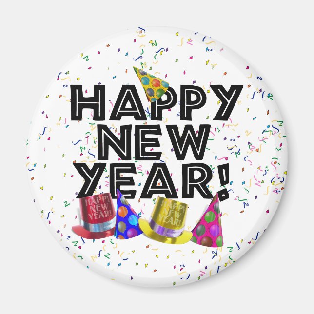 IMÁN ¡FELIZ AÑO NUEVO! (Frente)
