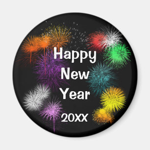 Imán Feliz Año Nuevo