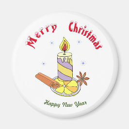 Imán Feliz Año Nuevo