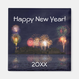 Imán Feliz Año Nuevo