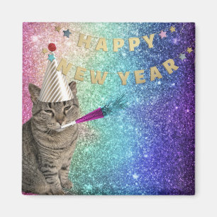 Imán Feliz Año Nuevo