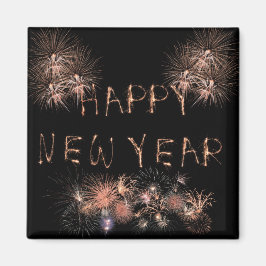 Imán Feliz Año Nuevo