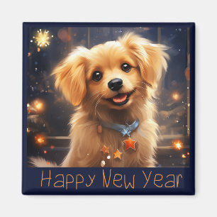Imán Feliz Año Nuevo