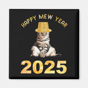 Imán Feliz Año Nuevo 2025