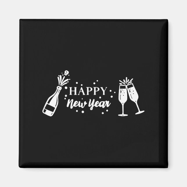 Imán Feliz Año Nuevo 2026 _1 (Frente)