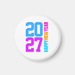Imán Feliz Año Nuevo 2027
