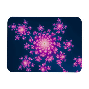 Imán Feliz Año Nuevo Fractal