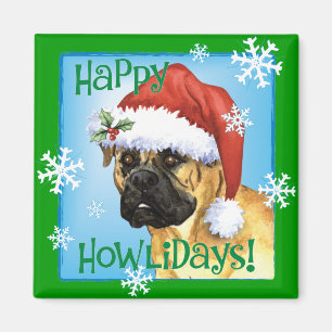 Imán Feliz Bullmastiff de Howlidays