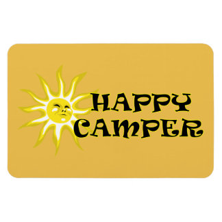 Imán Feliz Camper Camping Sunshine Lg Magnet