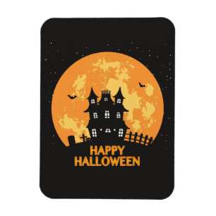 Imán Feliz casa de halloween