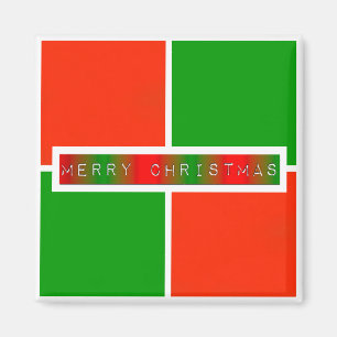 Imán Feliz Cheques de Navidad
